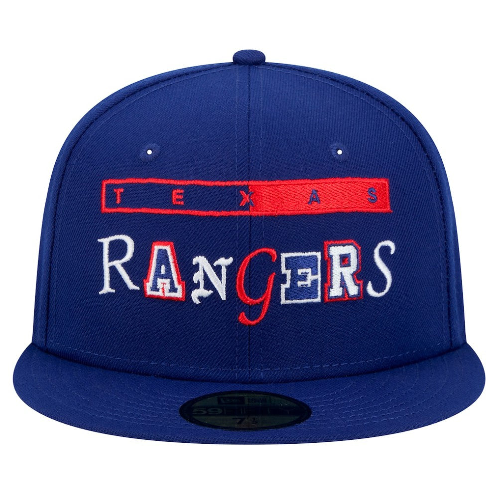 Texas Rangers Ransom 59FIFTY Fitted Hat Royal | New Era