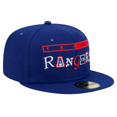 Texas Rangers Ransom 59FIFTY Fitted Hat Royal | New Era