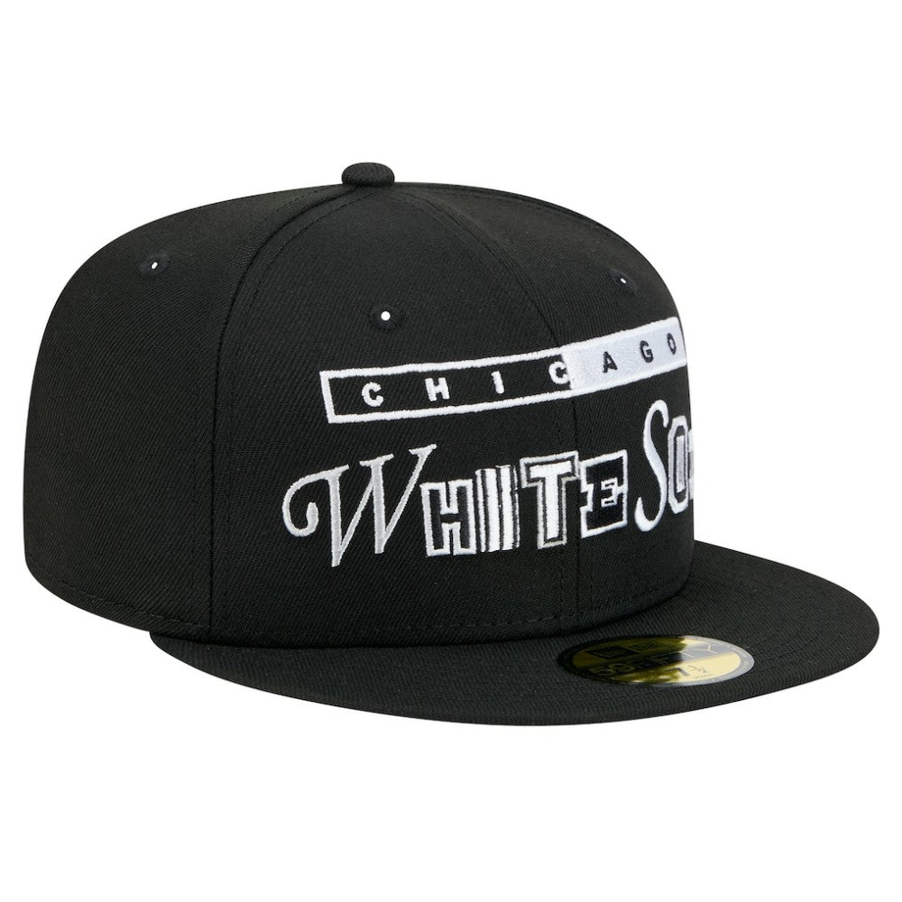 Chicago White Sox Ransom 59FIFTY Fitted Hat Black | New Era