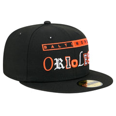 Baltimore Orioles Ransom 59FIFTY Fitted Hat Black | New Era