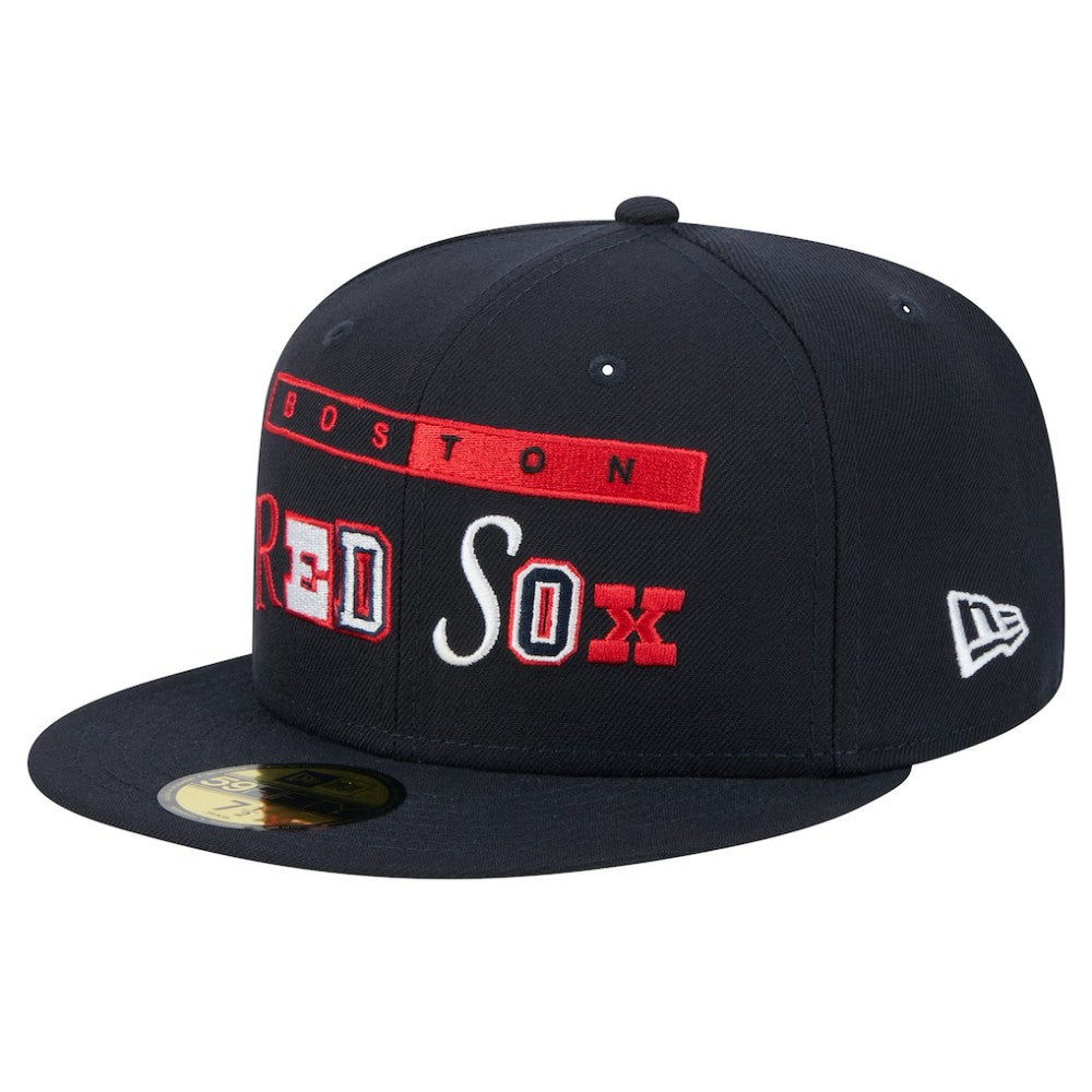 Boston Red Sox Ransom 59FIFTY Fitted Hat Navy | New Era