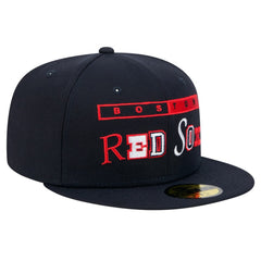 Boston Red Sox Ransom 59FIFTY Fitted Hat Navy | New Era