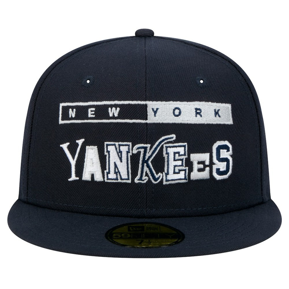 New York Yankees Ransom 59FIFTY Fitted Hat Navy | New Era