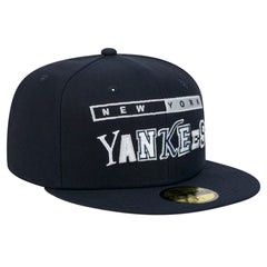 New York Yankees Ransom 59FIFTY Fitted Hat Navy | New Era