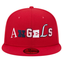 Los Angeles Angels Ransom 59FIFTY Fitted Hat Red | New Era