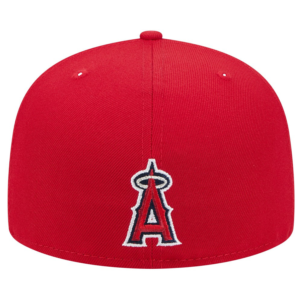 Los Angeles Angels Ransom 59FIFTY Fitted Hat Red | New Era