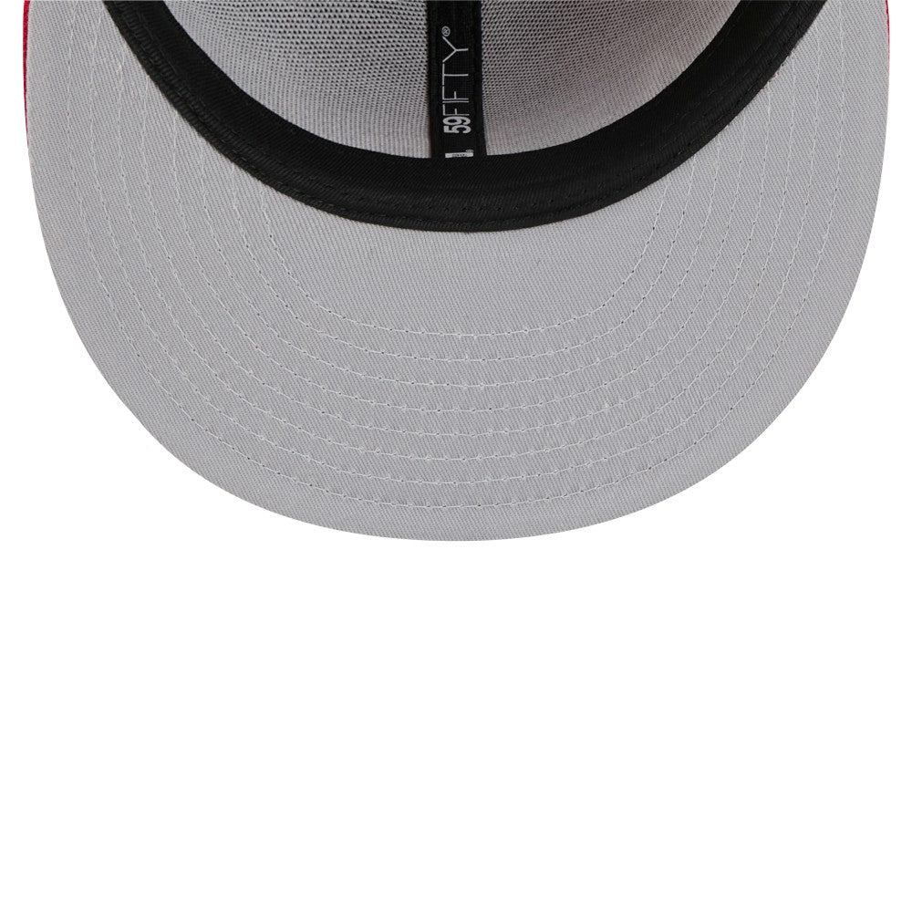 Los Angeles Angels Ransom 59FIFTY Fitted Hat Red | New Era