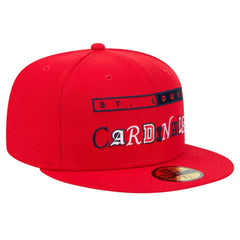 St. Louis Cardinals Ransom 59FIFTY Fitted Hat Red | New Era