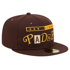 San Diego Padres Ransom 59FIFTY Fitted Hat Brown | New Era