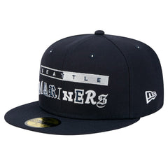 Seattle Mariners Ransom 59FIFTY Fitted Hat Navy | New Era