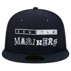 Seattle Mariners Ransom 59FIFTY Fitted Hat Navy | New Era