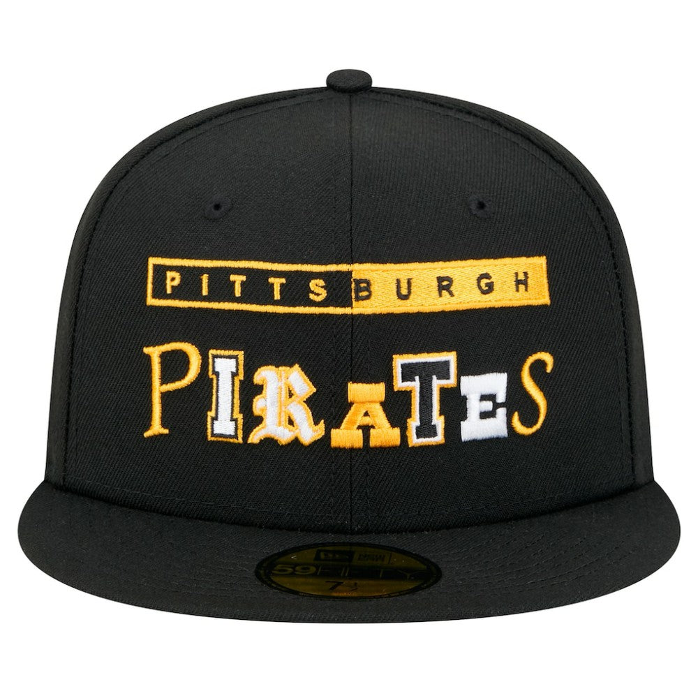 Pittsburgh Pirates Ransom 59FIFTY Fitted Hat Black | New Era