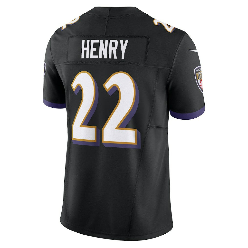 Derrick Henry Baltimore Ravens Vapor F.U.S.E. Limited Jersey - Black
