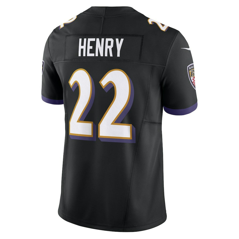 Derrick Henry Baltimore Ravens Vapor F.U.S.E. Limited Jersey - Black