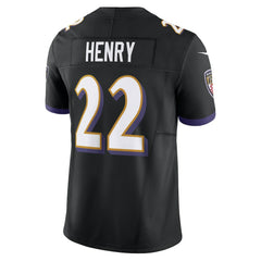 Derrick Henry Baltimore Ravens Vapor F.U.S.E. Limited Jersey - Black