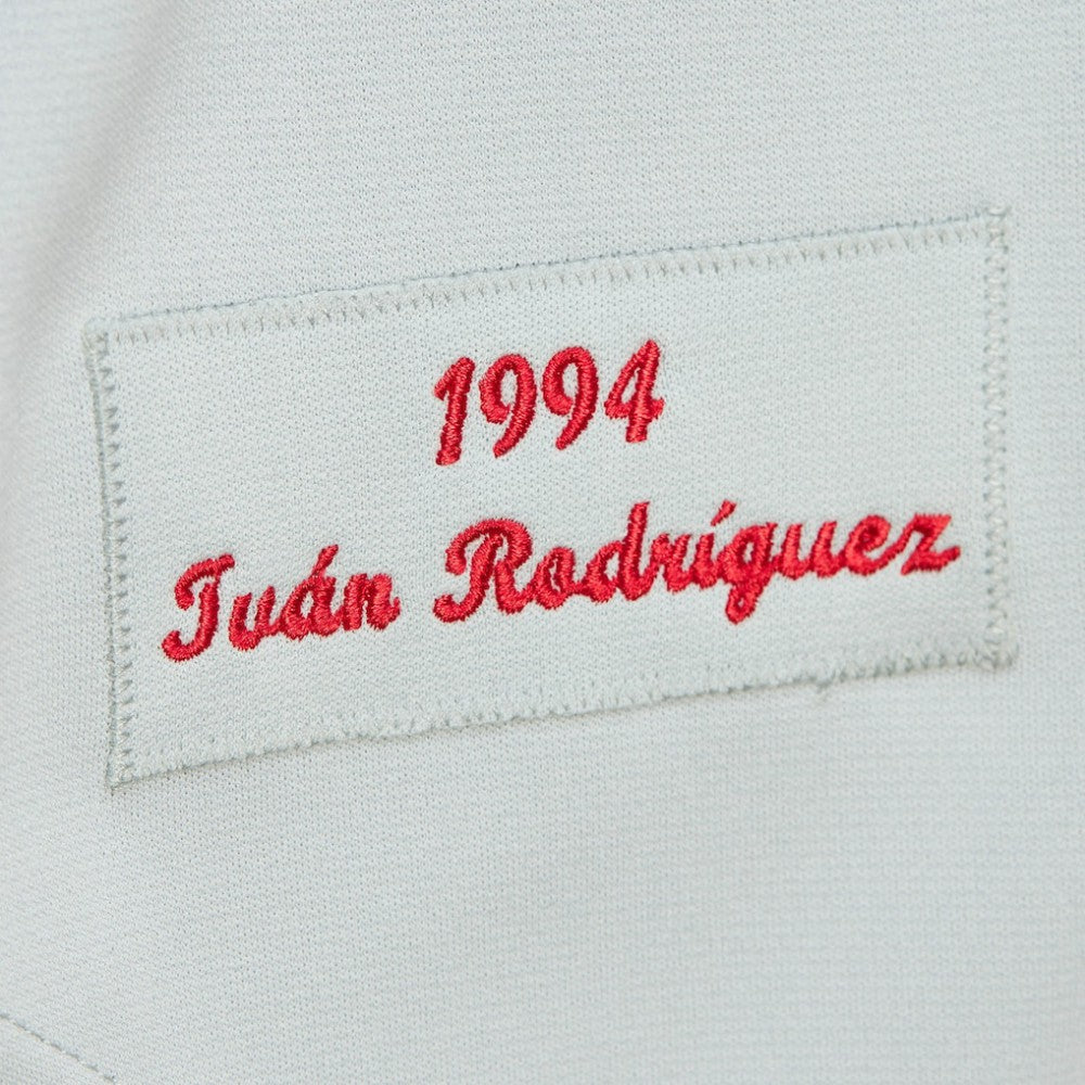 Ivan RodriguezTexas Rangers 1994 Cooperstown Collection Authentic Dark Jersey Gray | Mitchell & Ness