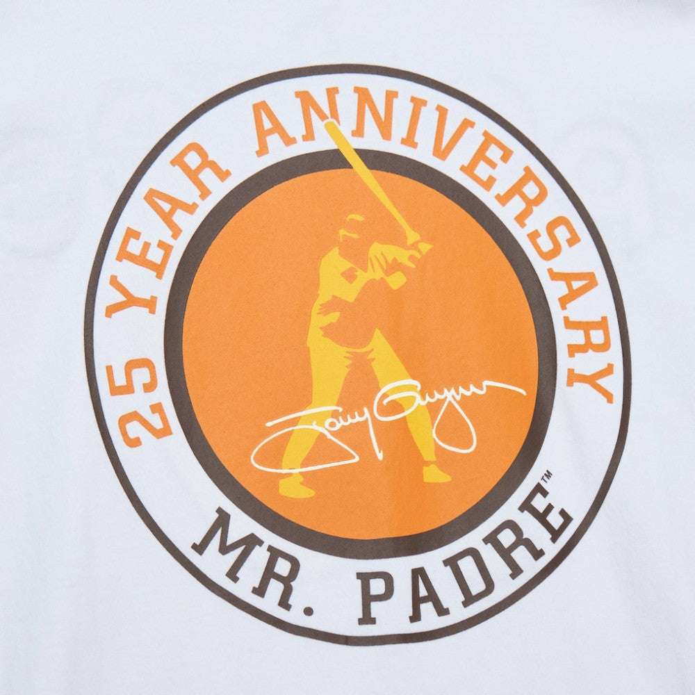 San Diego Padres Cooperstown Collection Player Legends Ringer T-Shirt White | Mitchell & Ness