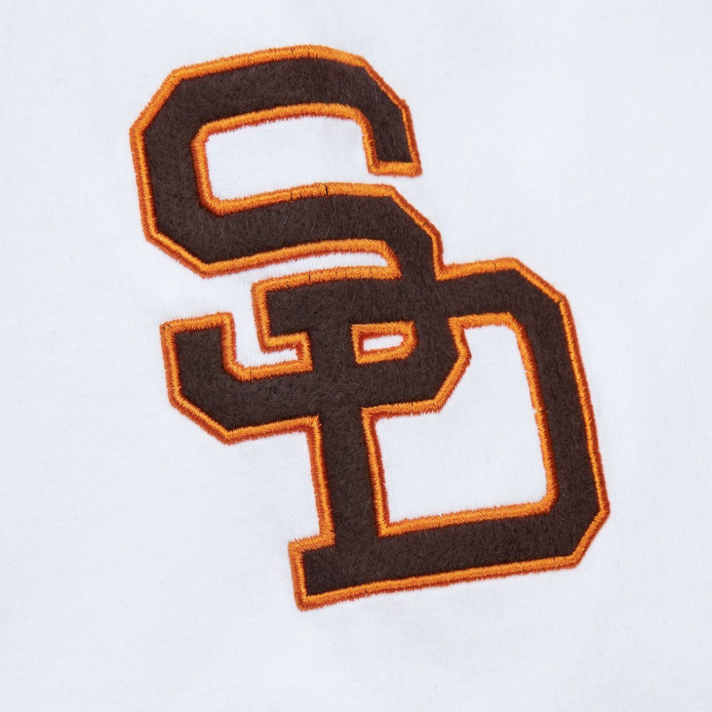 San Diego Padres Cooperstown Collection Player Legends Ringer T-Shirt White | Mitchell & Ness