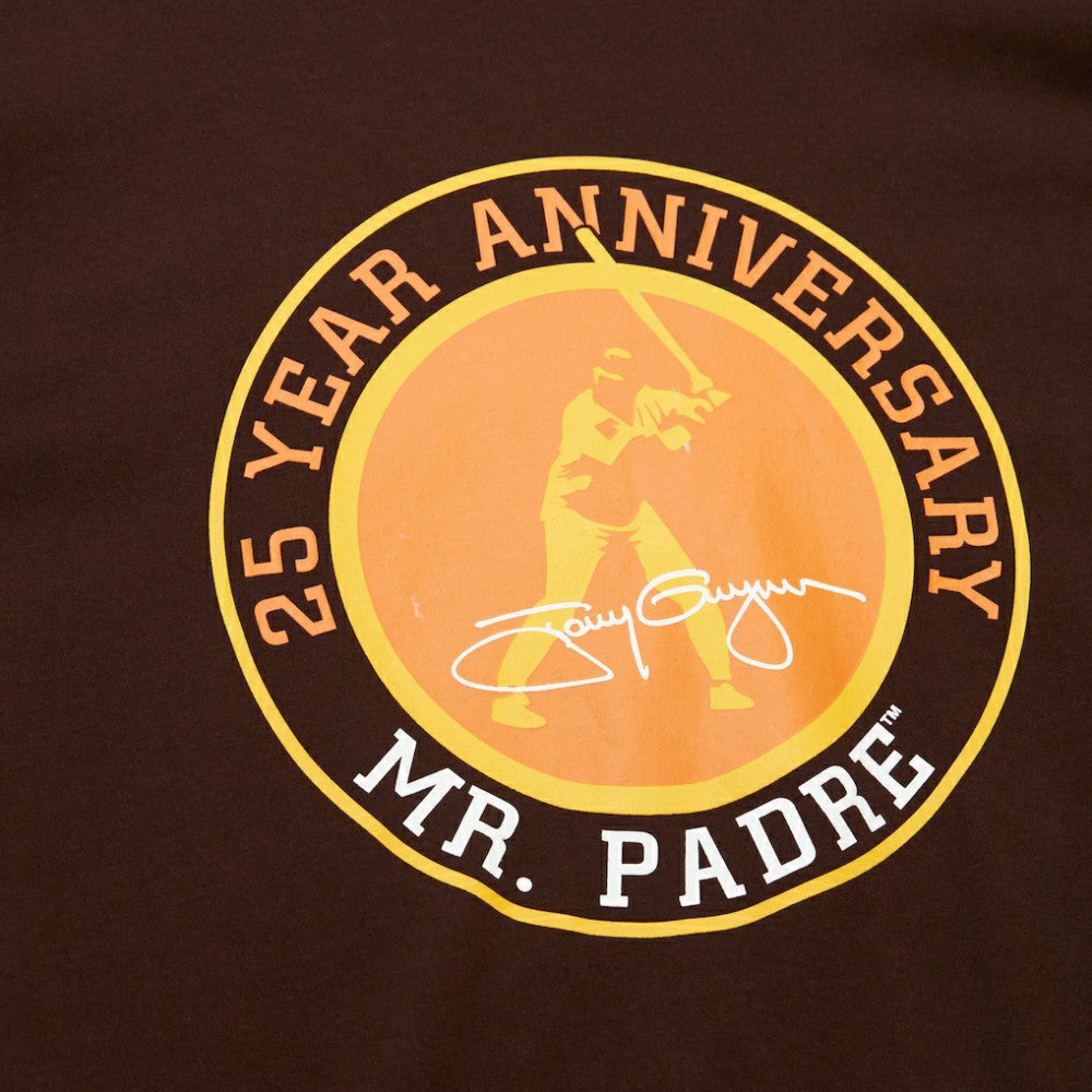 San Diego Padres Cooperstown Collection Player Legends Ringer T-Shirt Brown | Mitchell & Ness