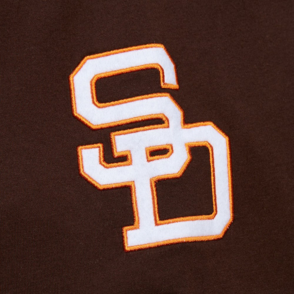 San Diego Padres Cooperstown Collection Player Legends Ringer T-Shirt Brown | Mitchell & Ness
