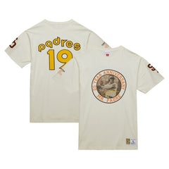Tony Gwynn San Diego Padres Legends Photo Real T-Shirt Cream | Mitchell & Ness