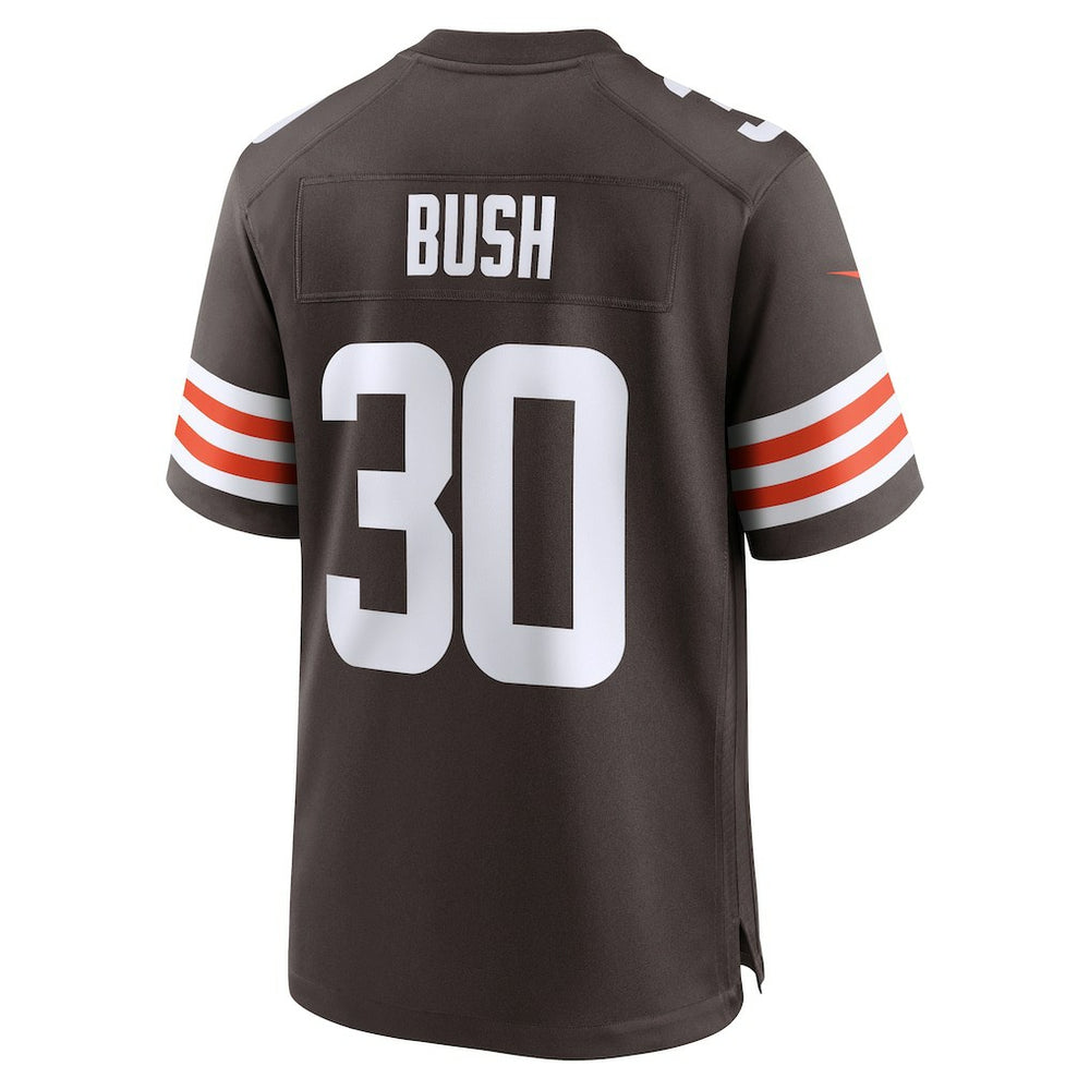 Devin Bush Cleveland Browns Game Jersey - Brown