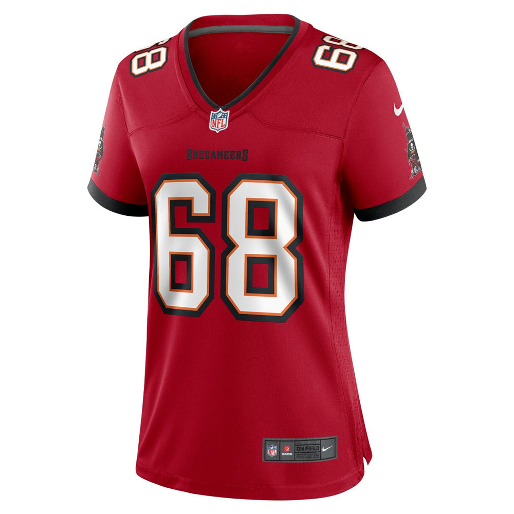 Ben Bredeson Tampa Bay Buccaneers Women's Game Jersey - Red
