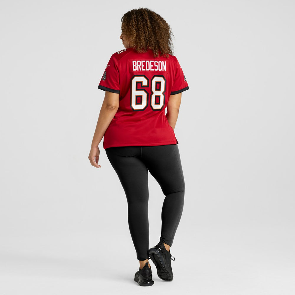 Ben Bredeson Tampa Bay Buccaneers Women's Game Jersey - Red
