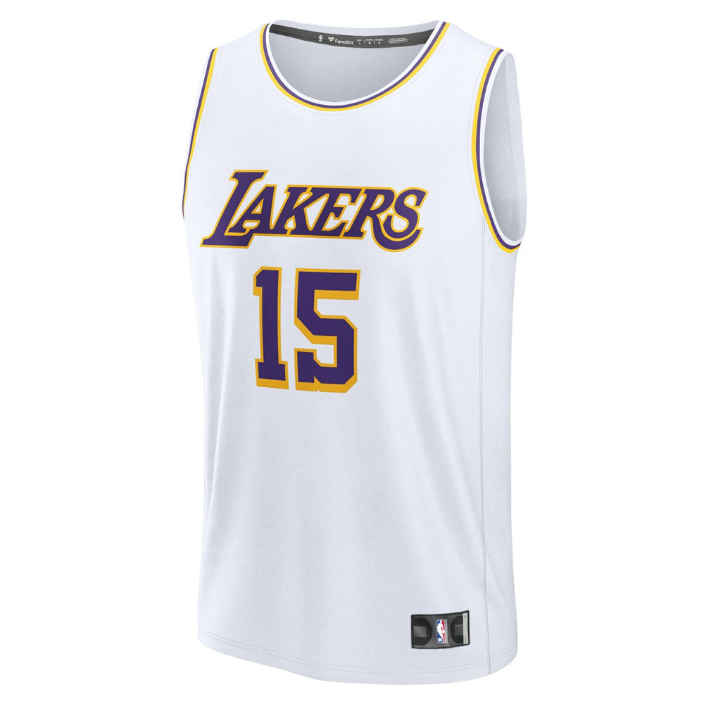 Austin Reaves Los Angeles Lakers Fast Break Replica Player Jersey - Association Edition - White