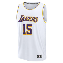 Austin Reaves Los Angeles Lakers Fast Break Replica Player Jersey - Association Edition - White
