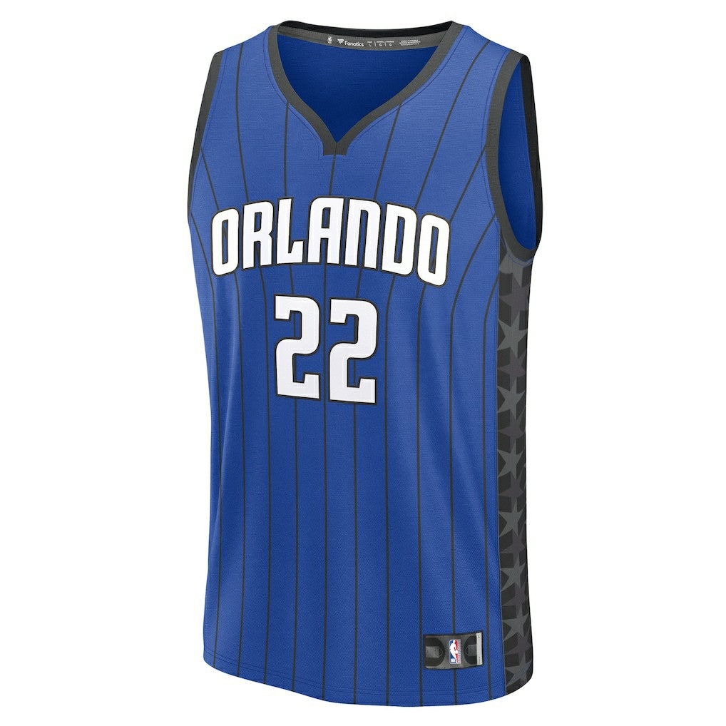 Franz Wagner Orlando Magic Fast Break Replica Player Jersey - Statement Edition - Blue