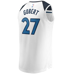 Rudy Gobert Minnesota Timberwolves Fast Break Replica Player Jersey - Association Edition - White