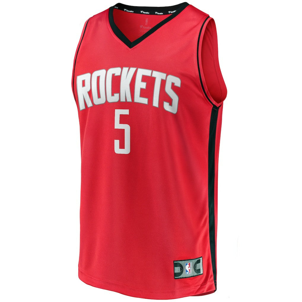 Fred VanVleet Houston Rockets Fast Break Replica Player Jersey - Icon Edition - Red