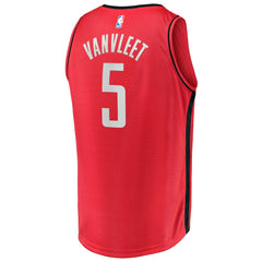 Fred VanVleet Houston Rockets Youth Fast Break Replica Player Jersey - Icon Edition - Red