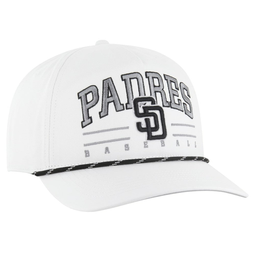 San Diego Padres Roscoe Speckle Hitch Adjustable Hat White | 47 brand