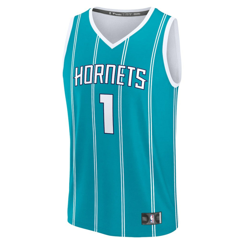 LaMelo Ball Charlotte Hornets Youth Fast Break Replica Player Jersey - Icon Edition - Teal