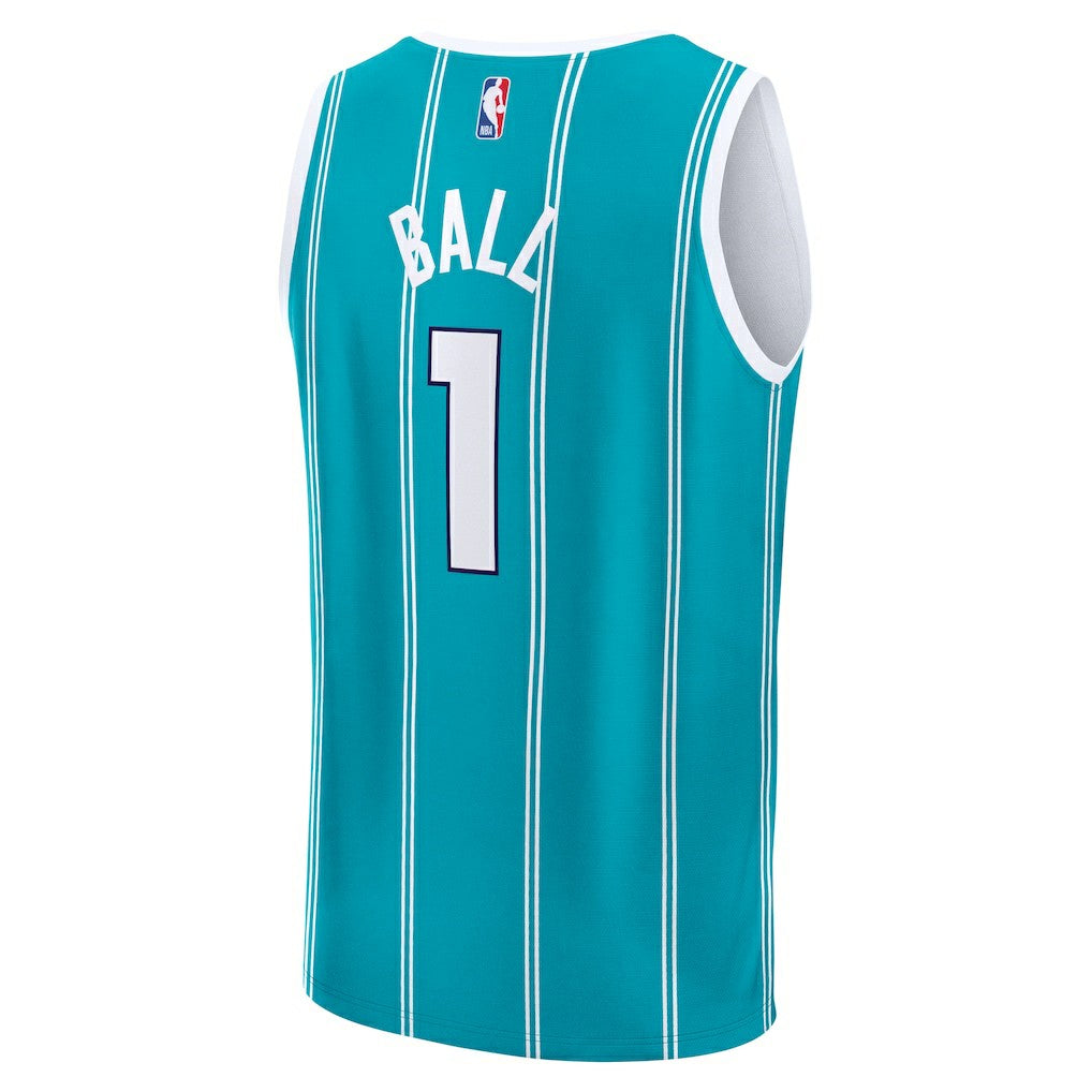LaMelo Ball Charlotte Hornets Youth Fast Break Replica Player Jersey - Icon Edition - Teal
