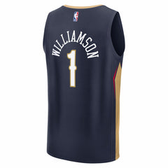 Zion Williamson New Orleans Pelicans Fast Break Replica Player Jersey - Icon Edition - Navy