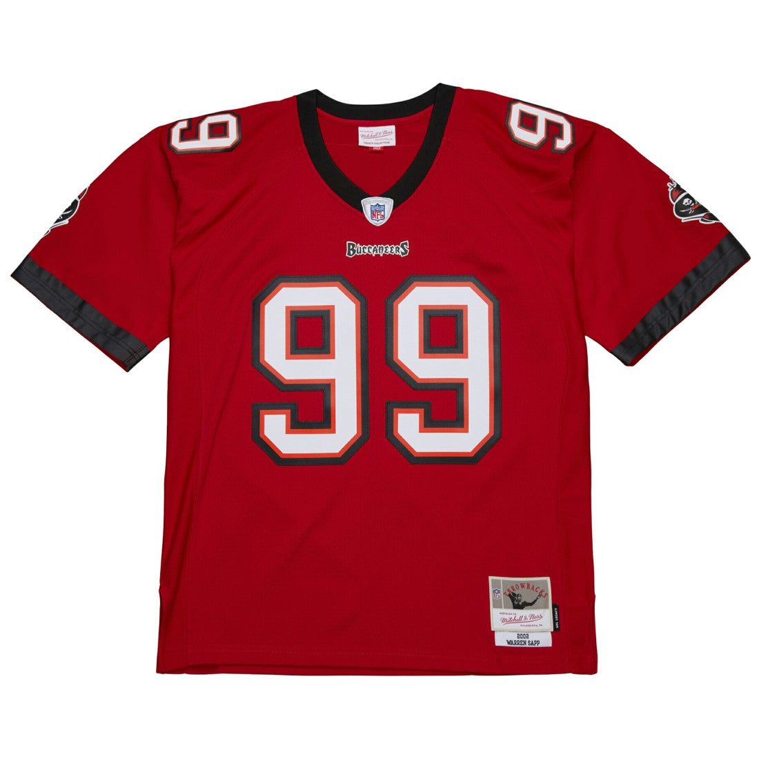 Warren Sapp Tampa Bay Buccaneers 2002 Legacy Replica Jersey - Red for sale