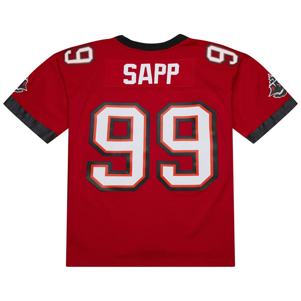 Warren Sapp Tampa Bay Buccaneers 2002 Legacy Replica Jersey - Red for sale
