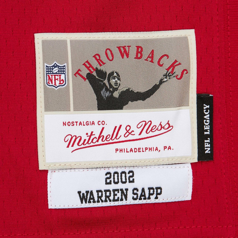 Warren Sapp Tampa Bay Buccaneers 2002 Legacy Replica Jersey - Red for sale