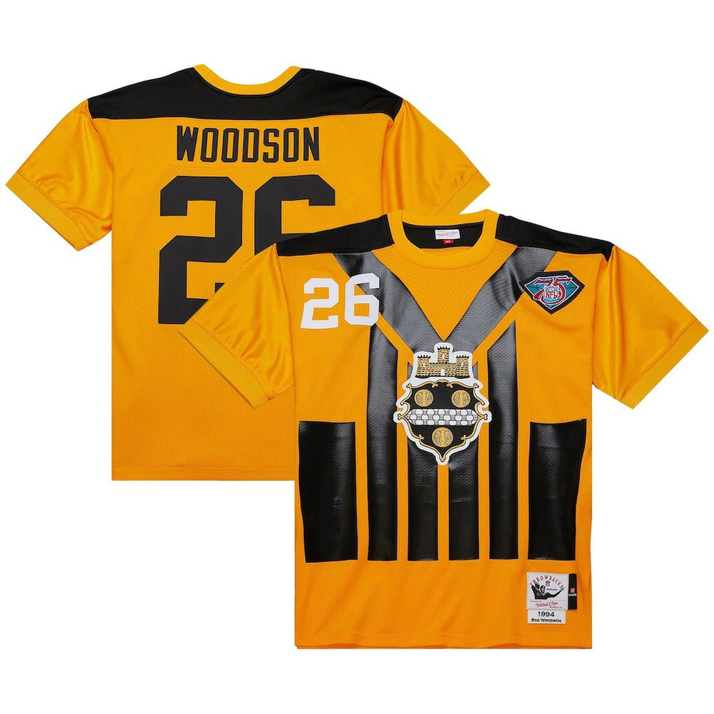 Rod Woodson Pittsburgh Steelers 1994 Authentic Throwback Retired Player Jersey - Gold cheap