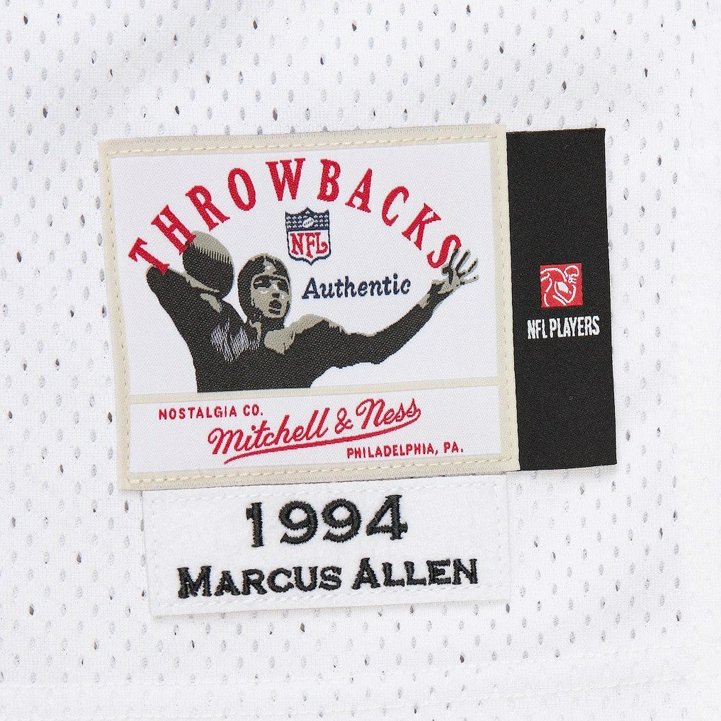 Marcus Allen Kansas City Chiefs 1994 Authentic Throwback Retired Player Jersey - White sale
