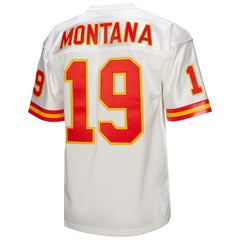 Joe Montana Kansas City Chiefs 1994 Authentic Throwback Retired Player Jersey - White discount