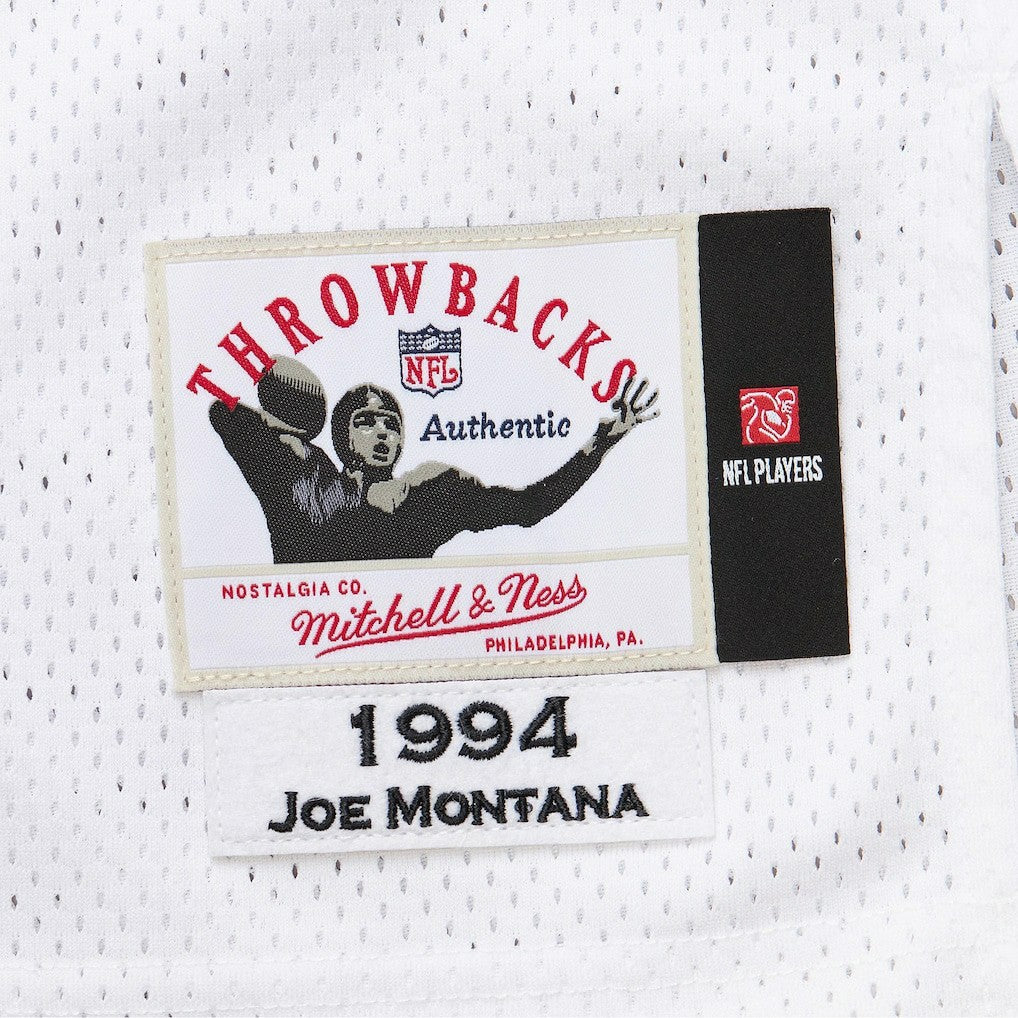Joe Montana Kansas City Chiefs 1994 Authentic Throwback Retired Player Jersey - White discount