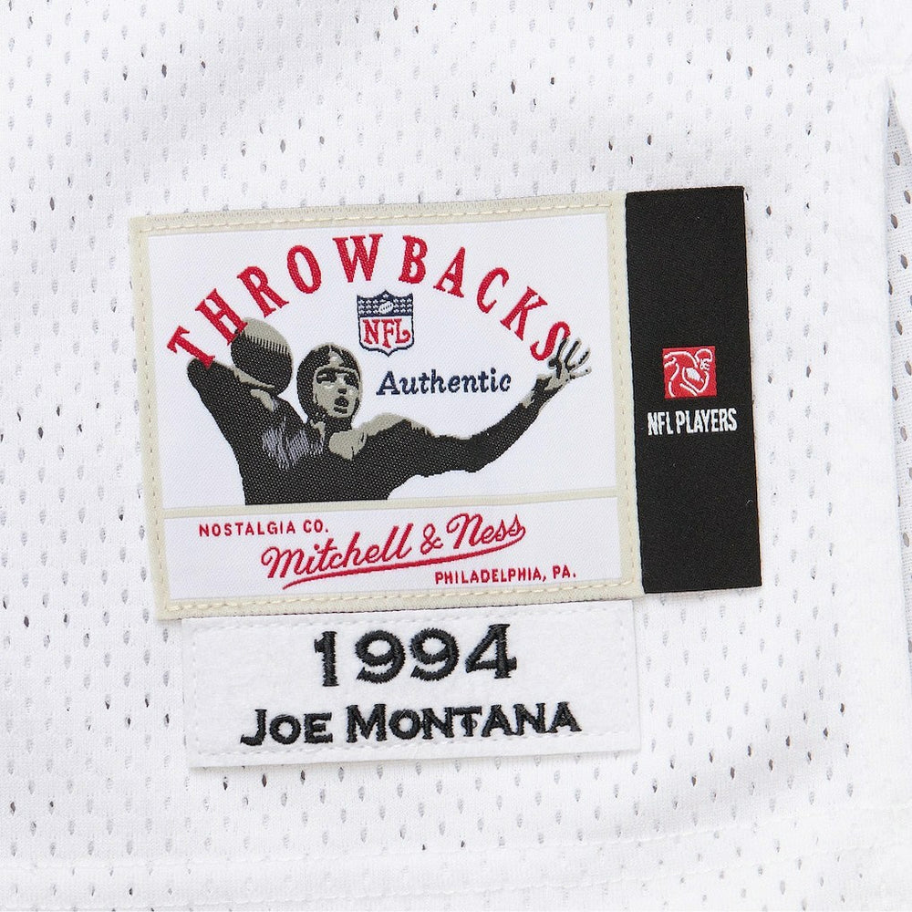 Joe Montana Kansas City Chiefs 1994 Authentic Throwback Retired Player Jersey - White discount