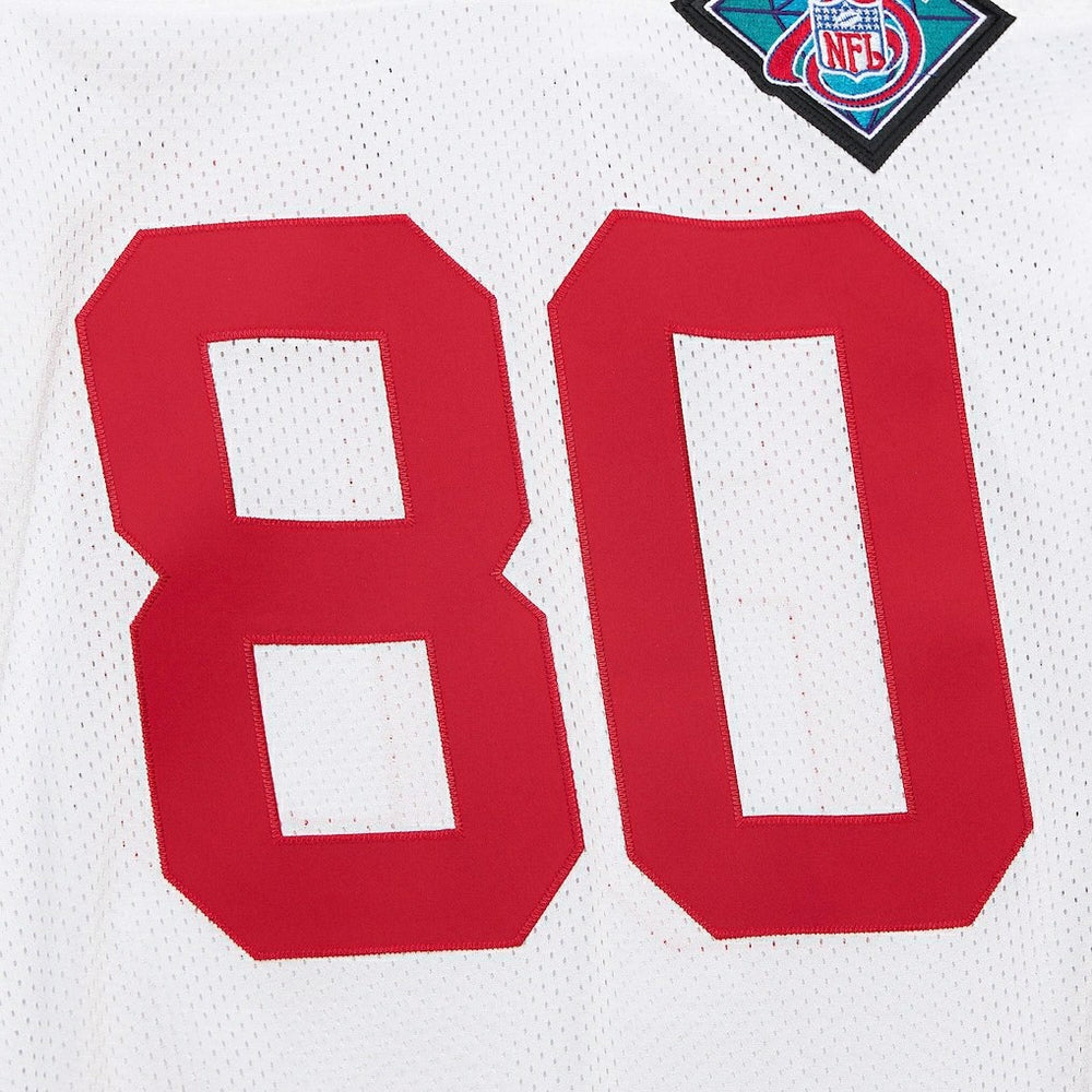 Jerry Rice San Francisco 49ers 1994 Authentic Throwback Retired Player Jersey - White outlet