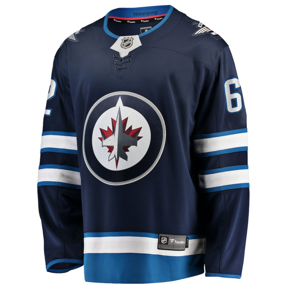 Nino Niederreiter Winnipeg Jets Fanatics Home Premier Breakaway Player Jersey Navy