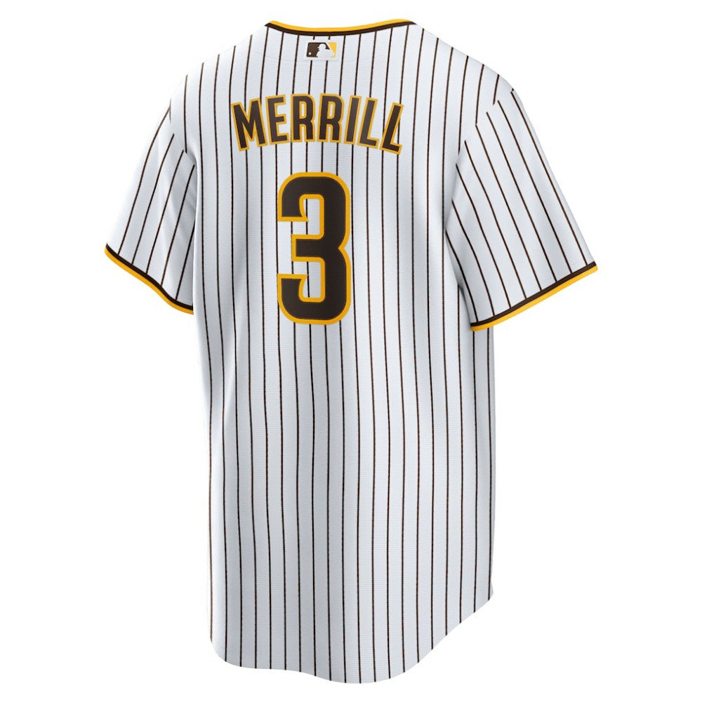 Jackson Merrill San Diego Padres Home Replica Jersey White | Nike