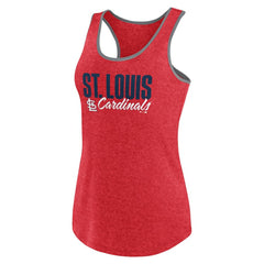 St. Louis Cardinals Profile Women's Plus Size Racerback Tank Top Red